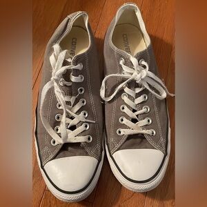 Converse Charcoal Canvas Sneakers